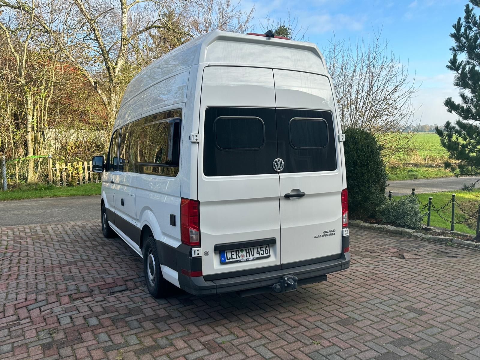 VW Grand California 600 von Hinten