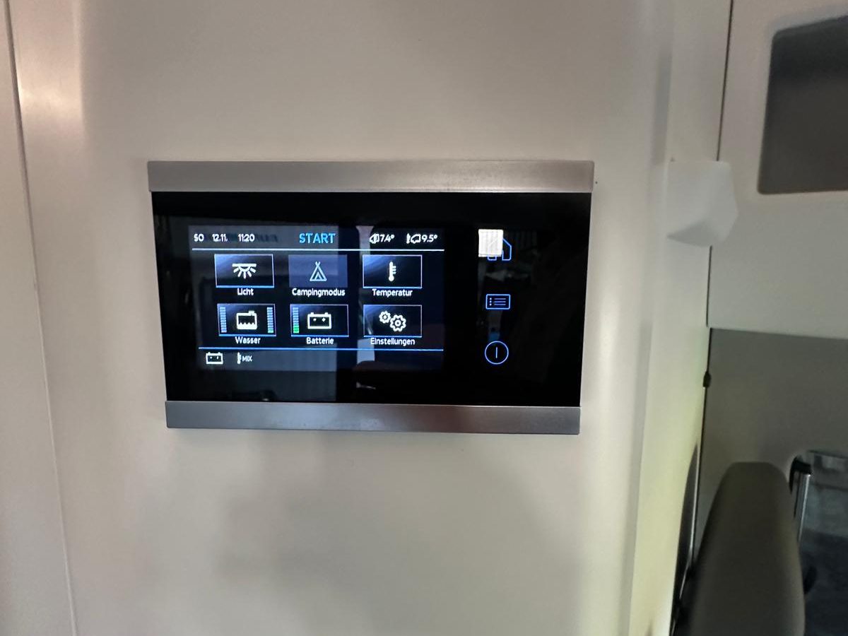 Bordcomputer im Innenraum