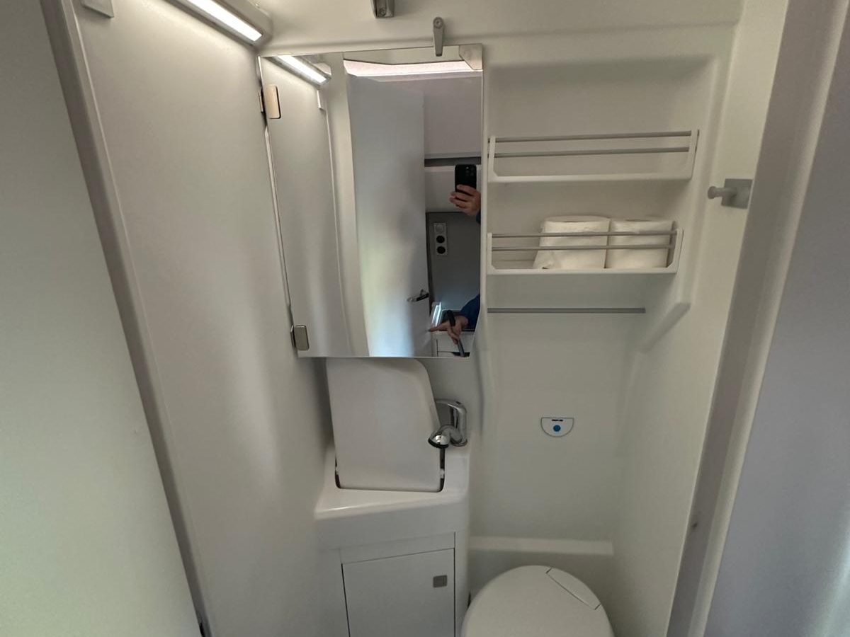 Waschzimmer von innen